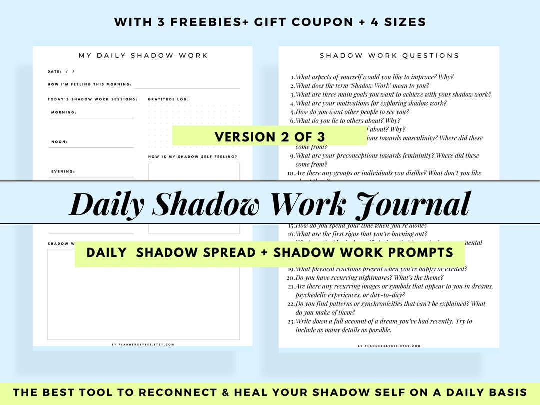 Shadow Journal.pdf Shadow Work Journal Shadow Oracle Reading Shadow Work Prompts Workbook ...