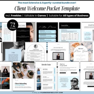 Client Welcome Packet, Onboarding Canva Template, Virtual Assistant, Coaching, Interior Design Welcome Guide Package, Services & Pricing PDF
