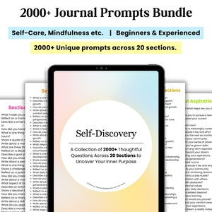 Mental Wellness Journal, Mindfulness Journal Prompts, Mental Health Prompts, Self-Love, Personal Growth, Self-Discovery, Daily Reflection