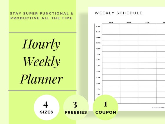 2024 Weekly Planner Printable Template, Simple Weekly Planner Printable,  iPad Planner, Weekly Planner Printable Simple, Cute Weekly Planner - Etsy