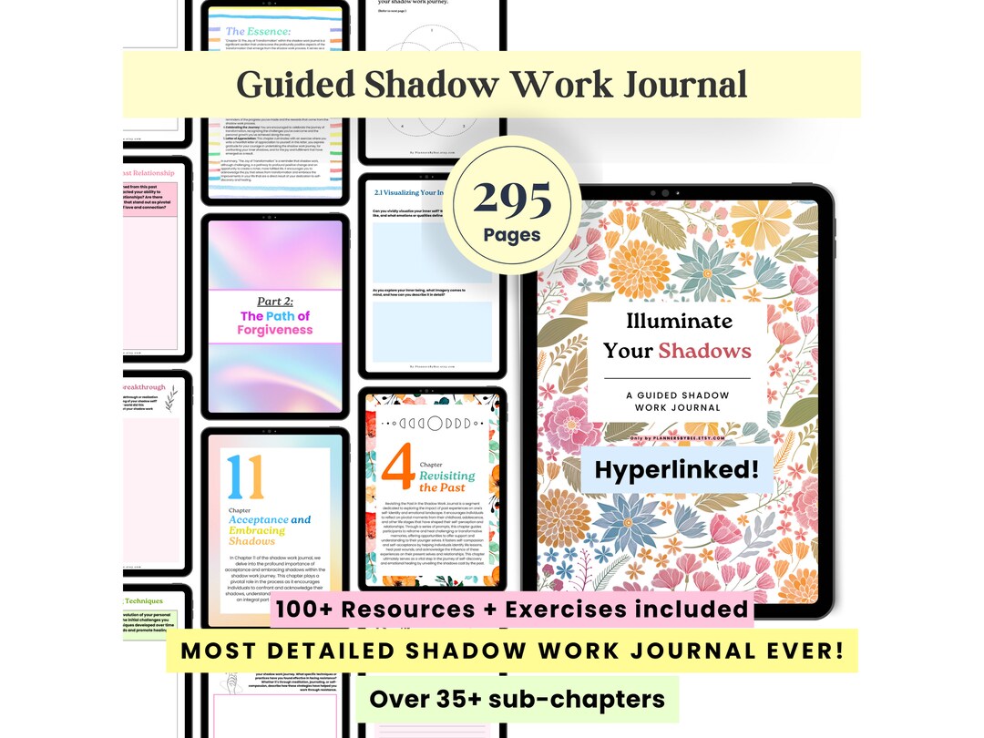Ultimate Shadow Work Guide and Journal for Witches, Printable Grimoire