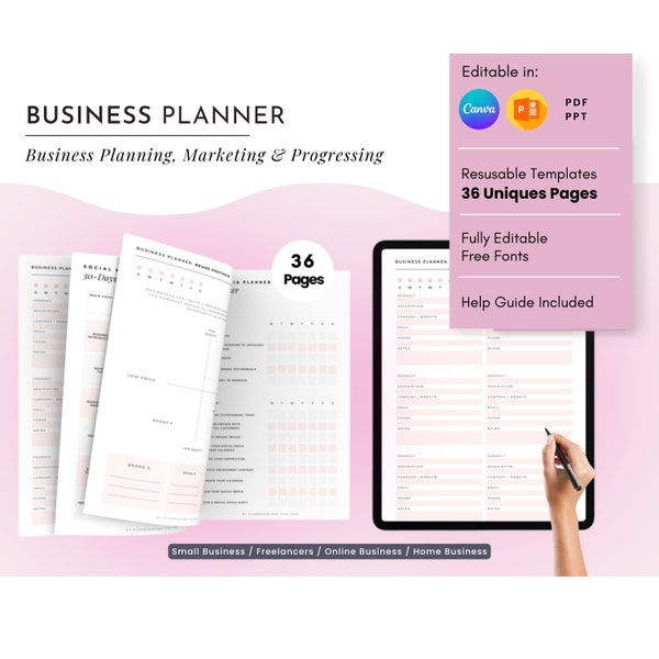 Start Up Business Workbook, Business plan, Start your own small business, Small business planner, Business plan Marketing Business Organizer