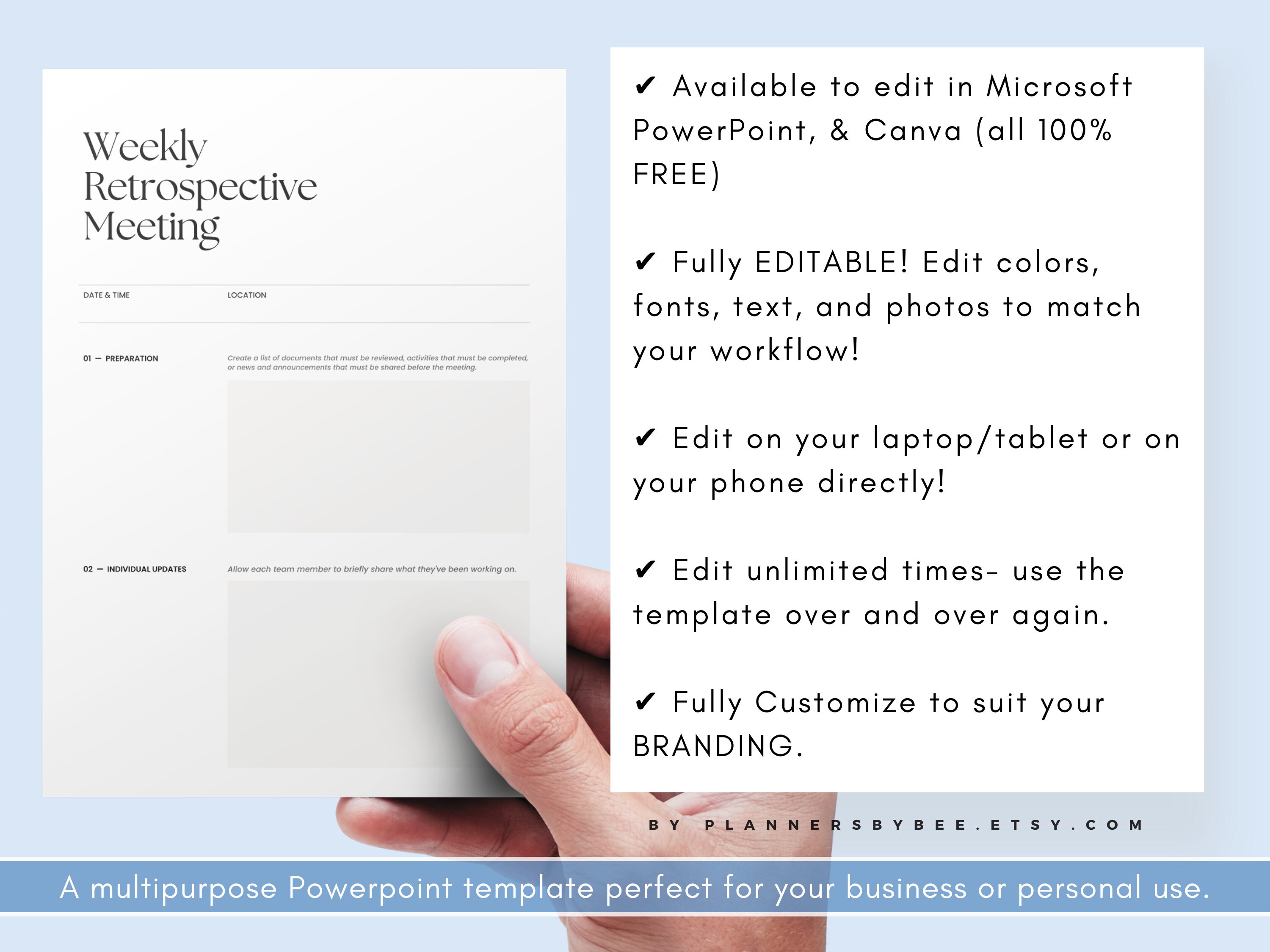 Meeting Note Templates Meeting Minutes Meeting Agenda Etsy