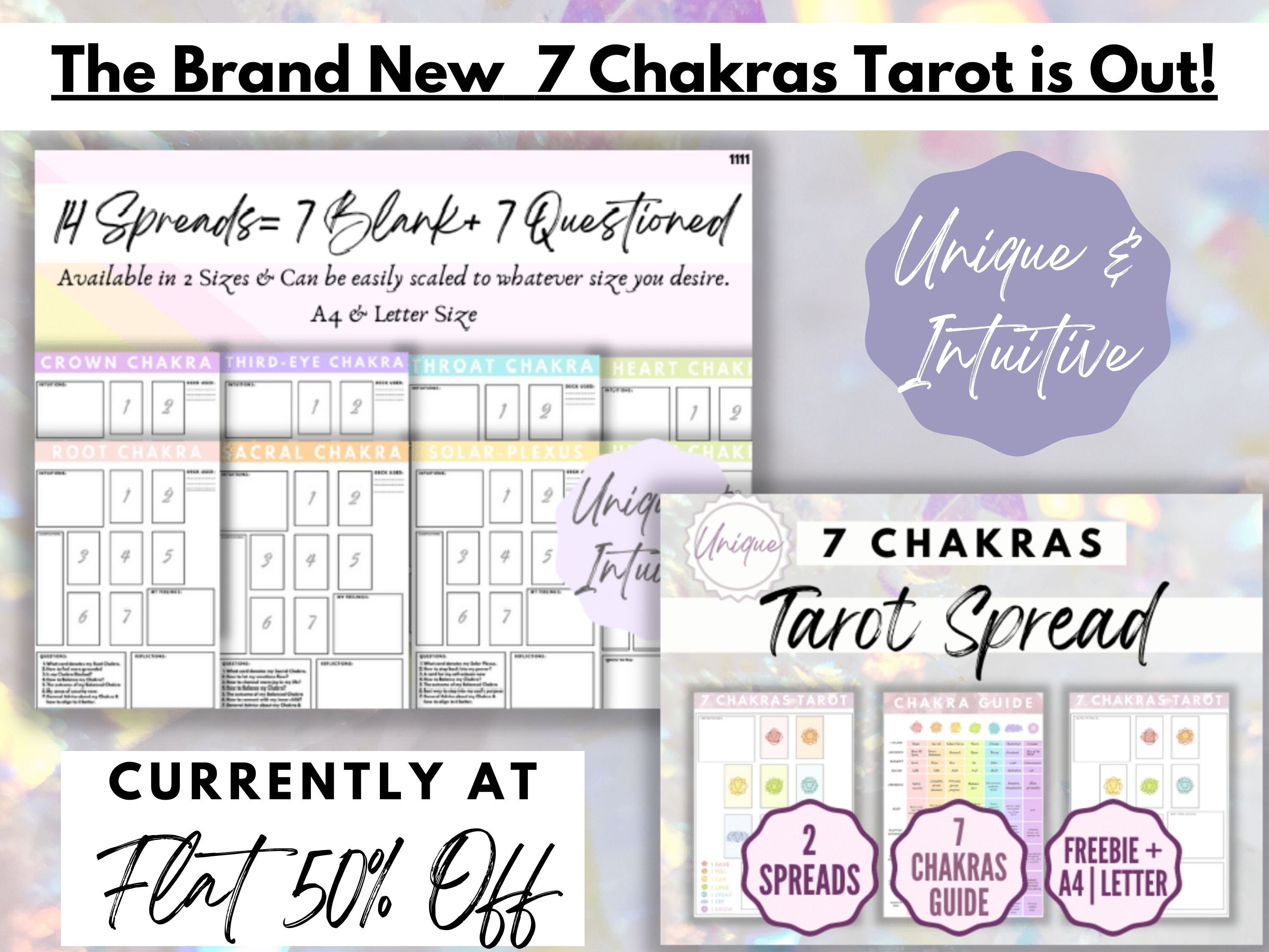 Tarot Journal Printable Tarot Spreads Tarot Stickersbook of - Etsy