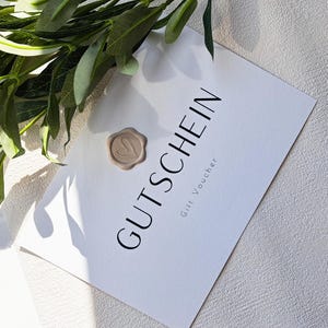 Gutschein Karte | Zeit statt Zeug | Gutscheinkarte | Gutschein zum verschenken | Geburtstagsgeschenk | Valentinstag | Geschenkidee