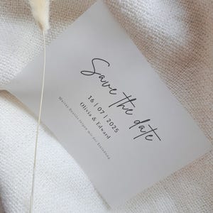 Wedding Save the Date I Save the Date I Hochzeit I Save the Date Karte I Hochzeitskarte I Save the Date Einladung I A6 Format