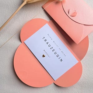 Willst du meine Trauzeugin werden? Karte | Trauzeugin fragen | Trauzeugin Karte personalisiert | Geschenk Freundin | Geschenkidee
