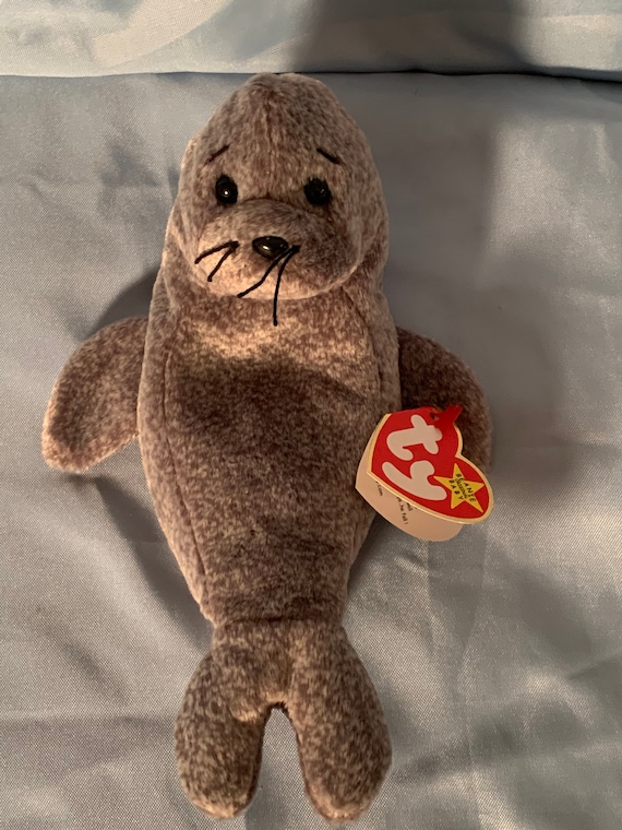 Slippery beanie baby sales