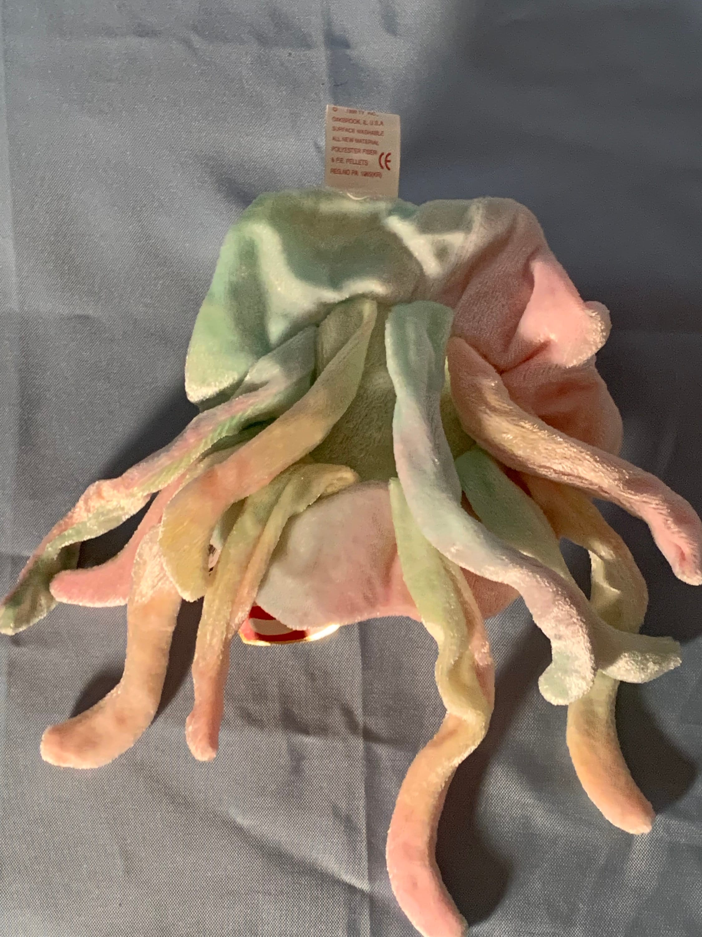 TY 1998 Retired Goochy Jellyfish Beanie Baby With Errors - Etsy