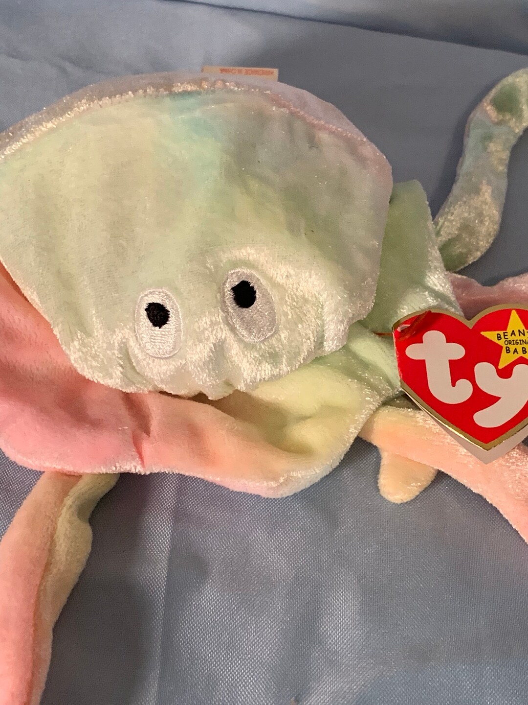 TY 1998 Retired Goochy Jellyfish Beanie Baby With Errors - Etsy