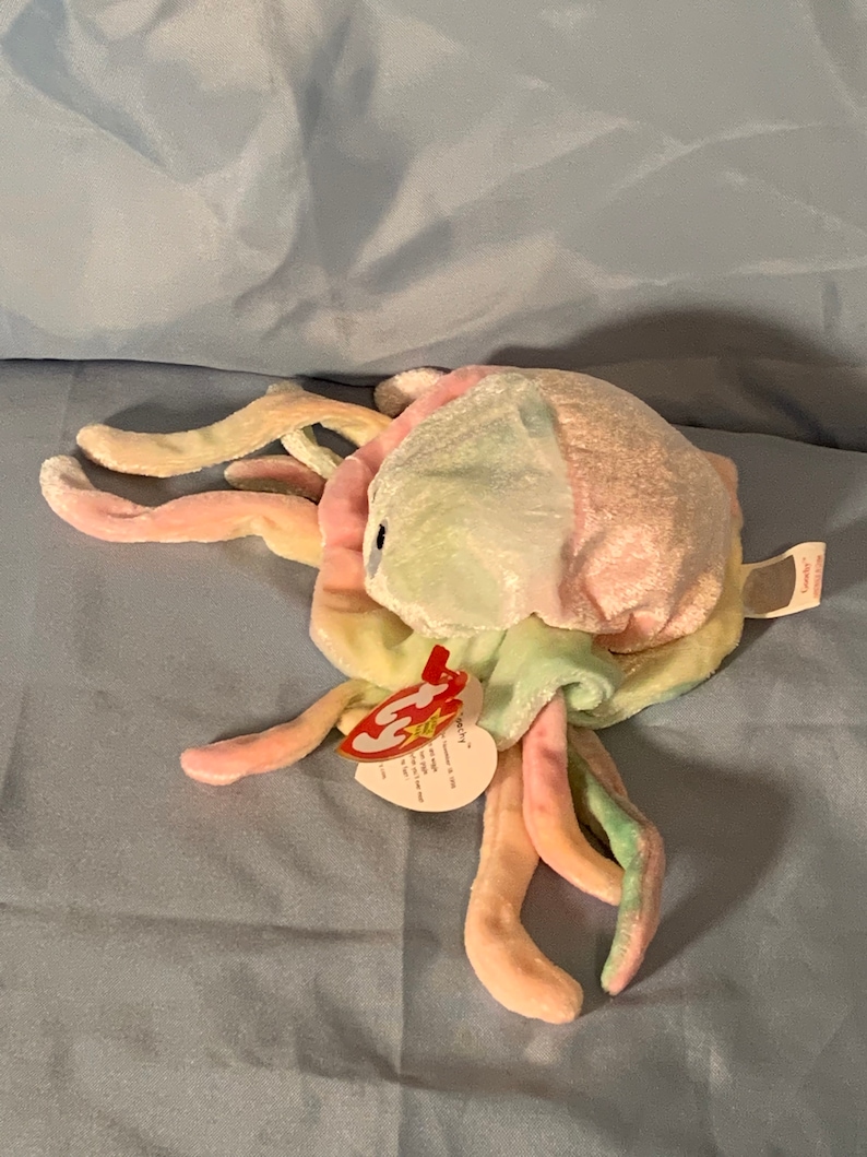 TY 1998 Retired Goochy Jellyfish Beanie Baby With Errors - Etsy