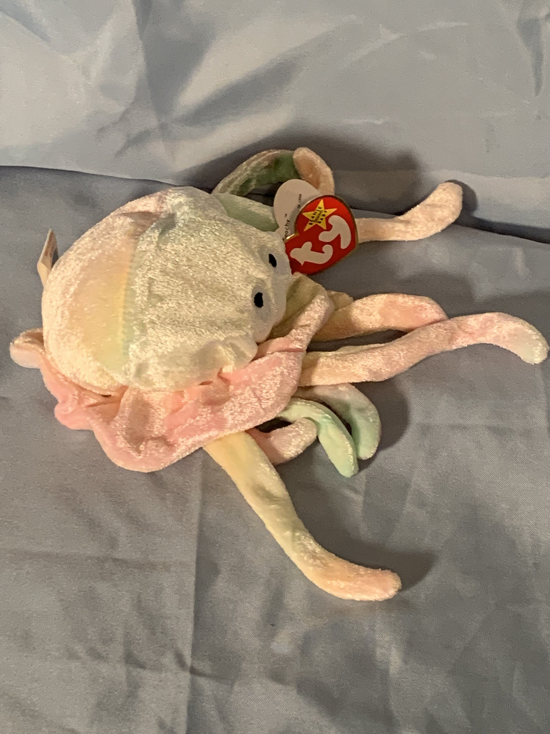 TY 1998 Retired Goochy Jellyfish Beanie Baby With Errors - Etsy