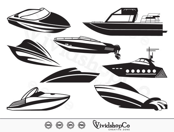 Speed Boat Stock Vector (Royalty Free) 207775897