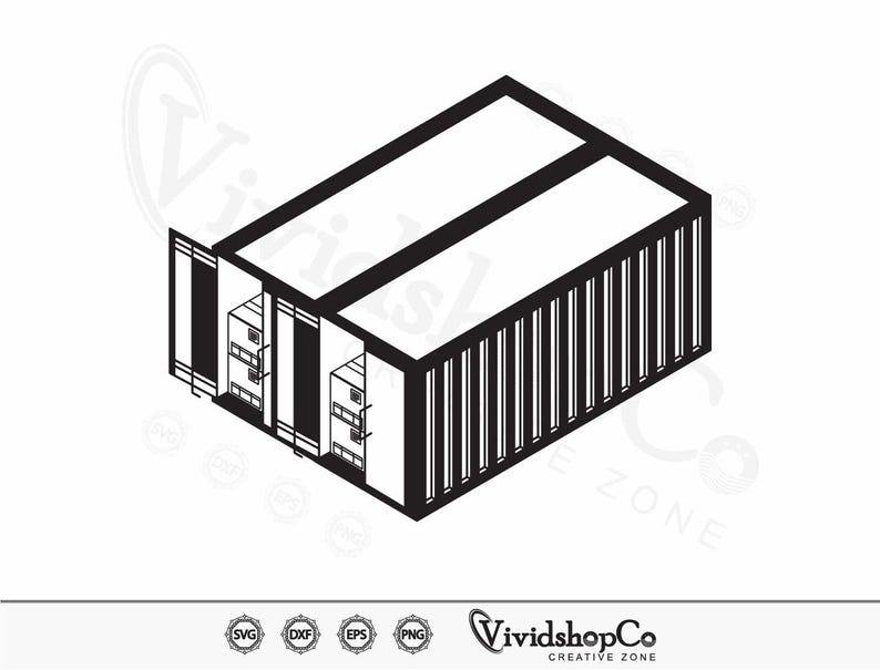 Tube Container Svg Shipping Container Svg, Shipping Svg, Container Svg, Shipping Container ...