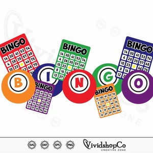 Bingo SVG, Bingo Balls Svg, Bingo Card Svg, Bingo Dauber Svg, Bingo ...