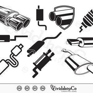 Gerader Auto-Dekoration-Auspuff-Endschalldämpfer, Auto