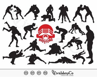 Worstelen SVG, worstelaar svg, vechtsporten svg, armworstelen svg, clipart, gesneden bestanden voor silhouet, bestanden voor Cricut, Vector, dxf, png