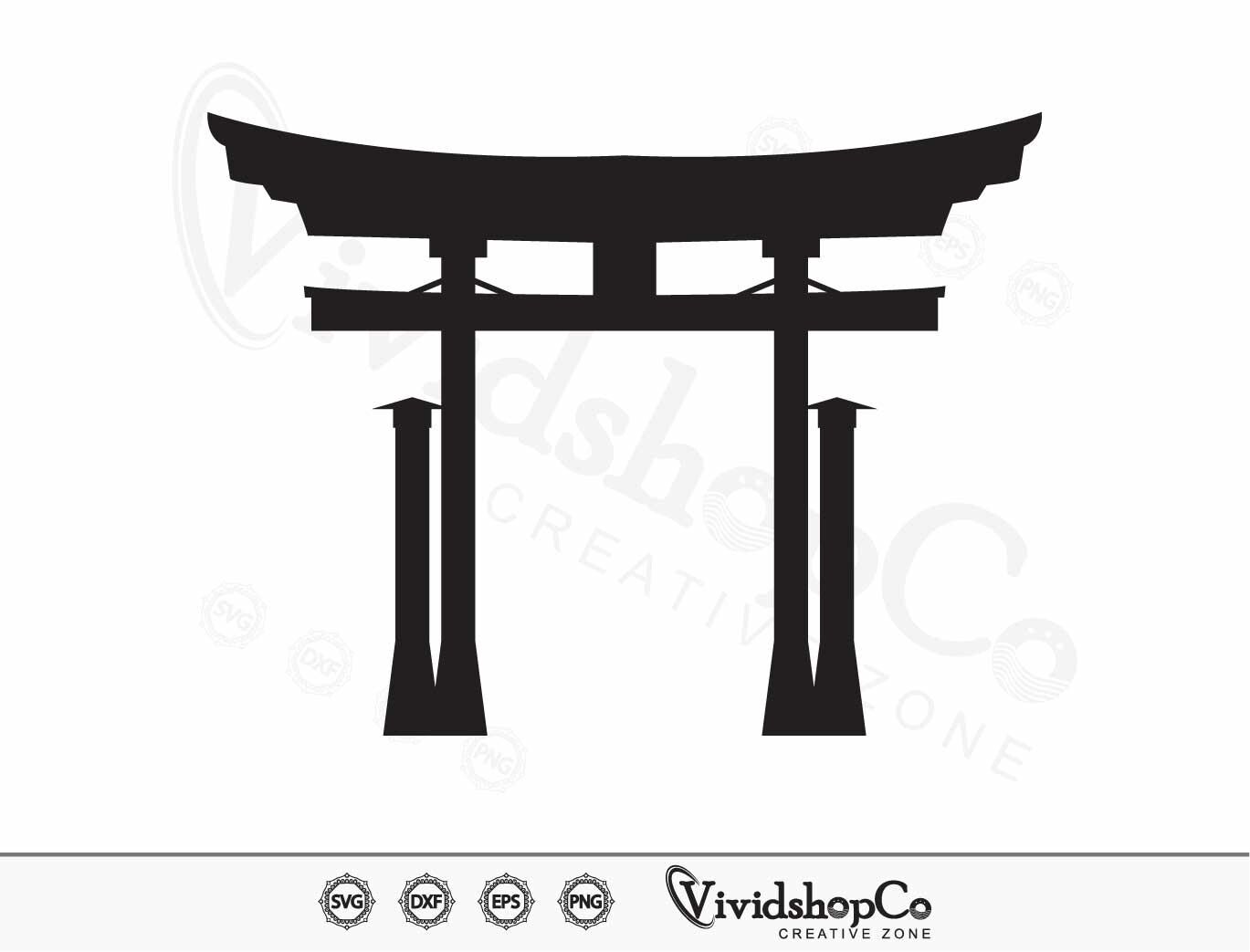 Pagoda SVG, Chinese Building Svg, Chinese Gate Svg, Pagoda