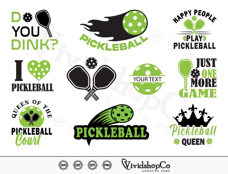 Pickleball Svg Pickleball Tshirt Design Svg Pickleball Etsy Canada