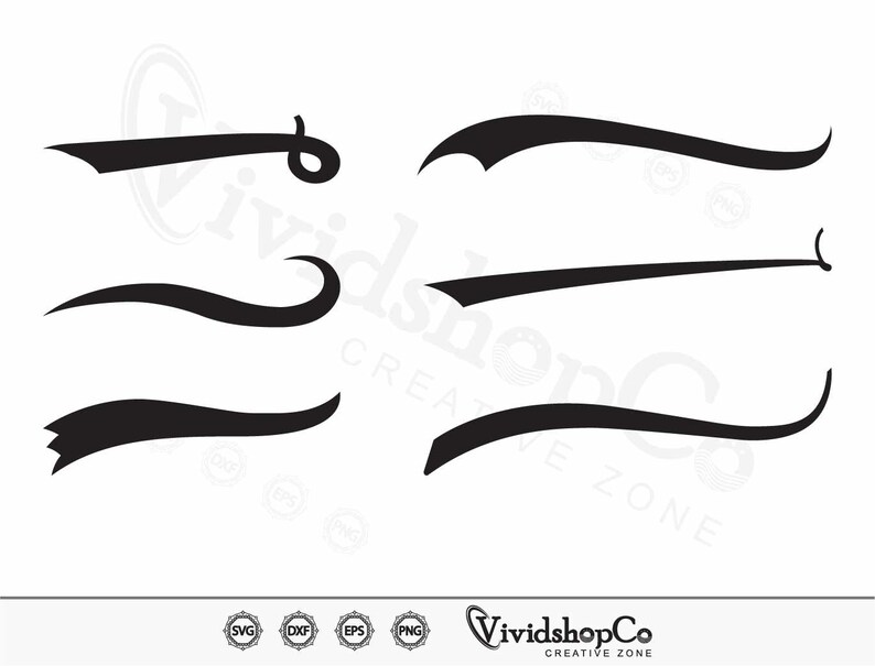 Text Tails SVG, Baseball Tails, Swoosh Svg, Font Tails, Tails Svg ...