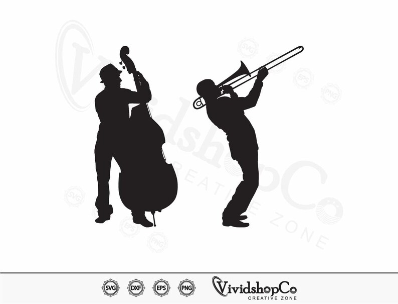 Musicians SVG, Music Svg, Musical Notes Svg, Clipart, Cut Files for ...
