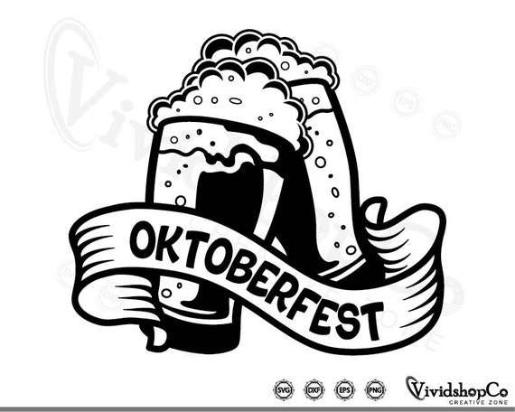 Oktoberfest Svg Clipart Cut Files for Silhouette Files for - Etsy