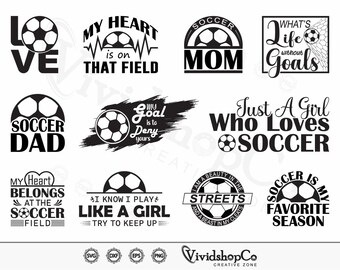 Soccer Mom SVG, Soccer svg, Sports svg, Soccer dad svg, Clipart, Cut Files for Silhouette, Files for Cricut, Vector, dxf, png, Design