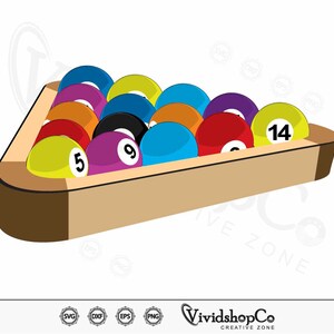 Billiard SVG, Snooker Svg, Pool Svg, Billiards Clipart, Files for ...