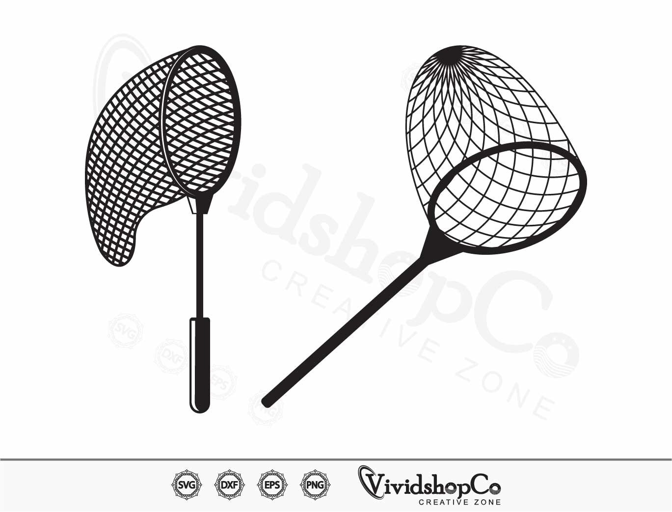 Fishing Net SVG Fishing Svg Net Svg Clipart Cut Files for Etsy UK