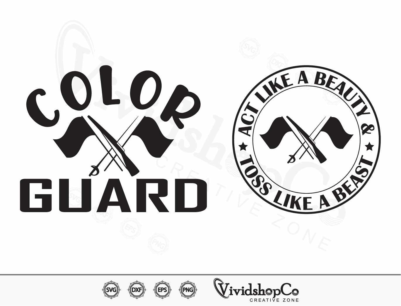 Color Guard Flags SVG, Color Guard Svg, Color Guard Mom Svg, | Color ...