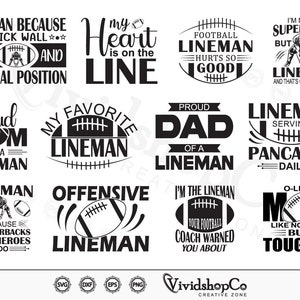 Football Lineman SVG, Football svg, Lineman svg, Clipart, Cut Files for Silhouette, Files for Cricut, Vector, dxf, png, Design