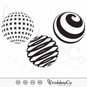Spheres SVG, Globe Grid Svg, Clipart, Cut Files for Silhouette, Files ...