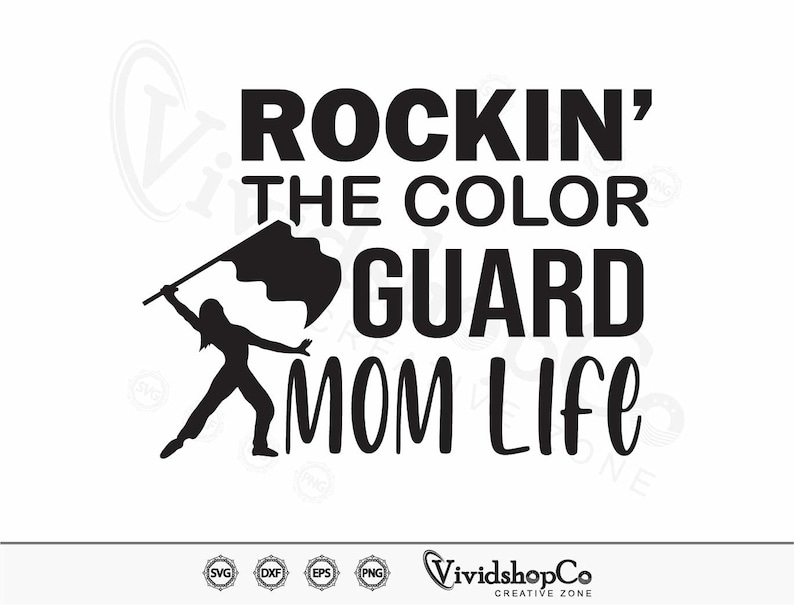 Color Guard Flags SVG, Color Guard Svg, Color Guard Mom Svg, | Color ...