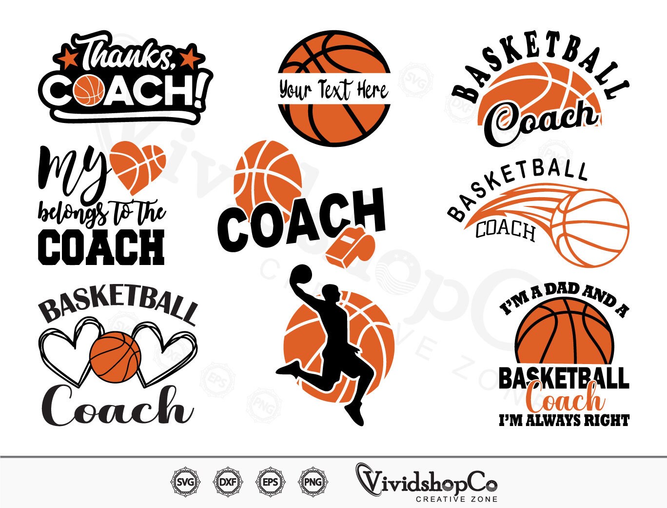 Basketball Coach Svg Basketball Svg Coach Svg Clipart Cut Etsy Denmark