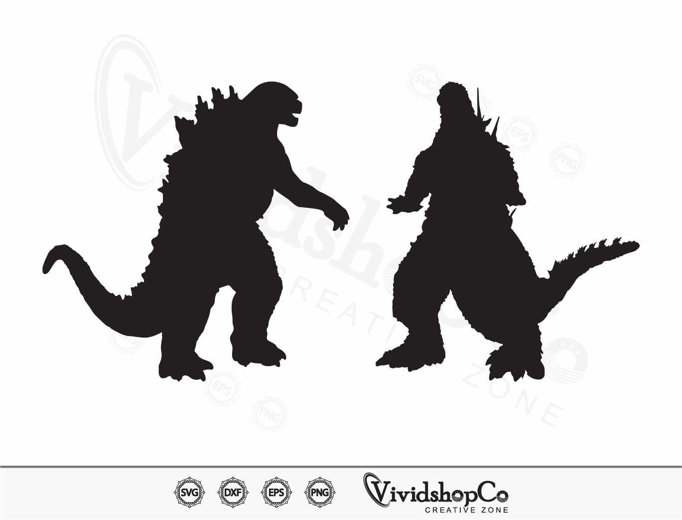 Godzilla SVG, Rodan Godzilla Svg, Godzilla Monster Svg, Ghidorah Svg ...