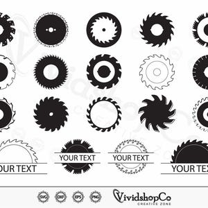 Saw Blade SVG, Circular saw blade svg, saw svg, Saw Blade Vector, Silhouette, Cricut file, Clipart, Cuttable Design, Png, Dxf & Eps Designs.