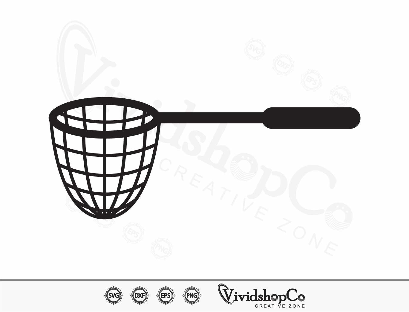 Fishing Net SVG, Fishing Svg, Net Svg, Clipart, Cut Files for Silhouette,  Files for Cricut, Vector, Dxf, Png, Design 