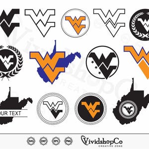 West Virginia #3 SVG, West Virginia State, West virginia Vector, Silhouette, Cricut file, Clipart, Cuttable Design, Png, Dxf, T-shirt design