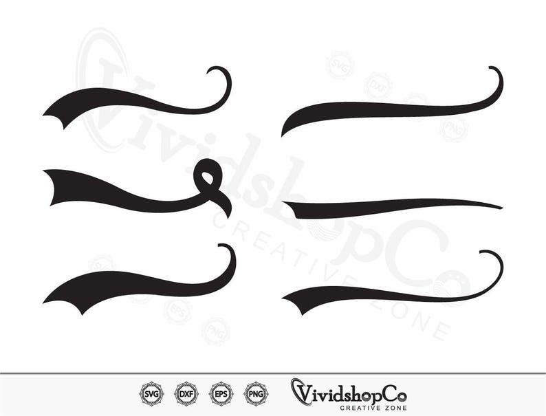 Text Tails SVG, Baseball Tails, Swoosh Svg, Font Tails, Tails Svg ...