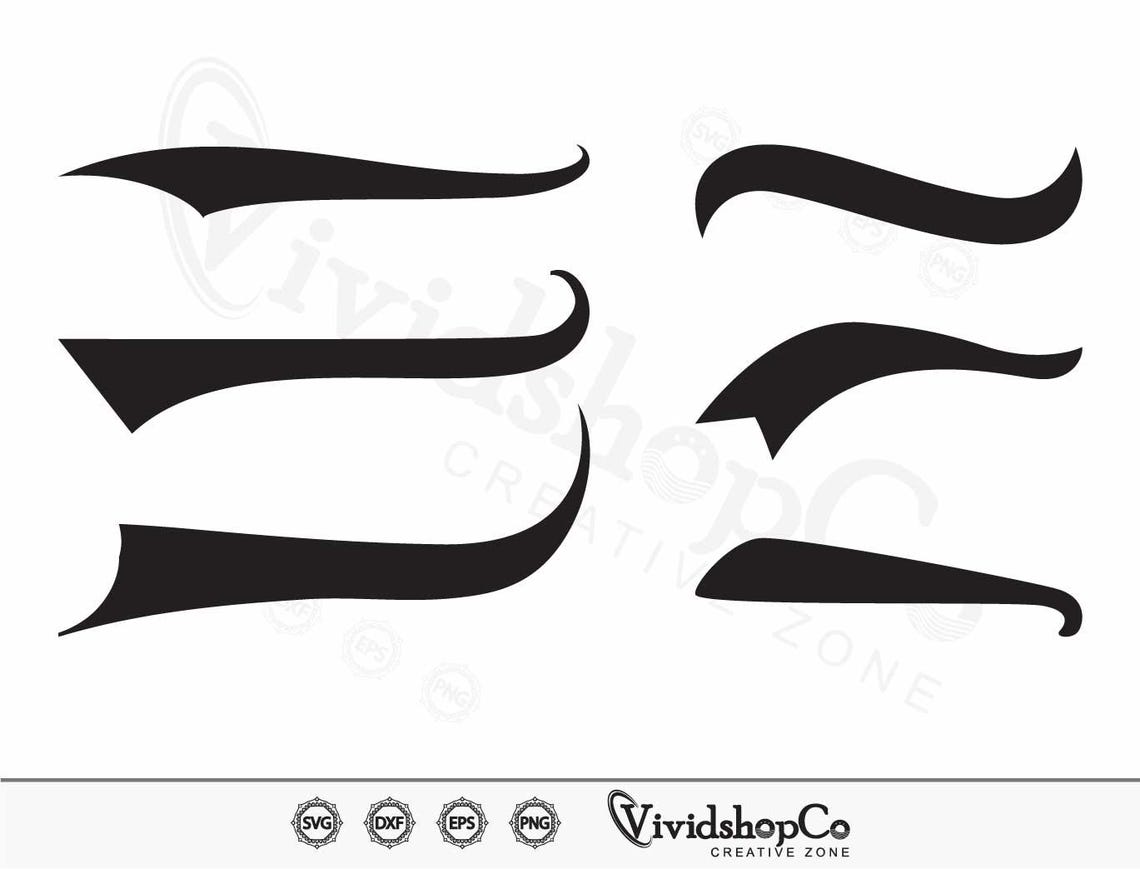 Text Tails SVG, Baseball Tails, Swoosh Svg, Font Tails, Tails Svg ...