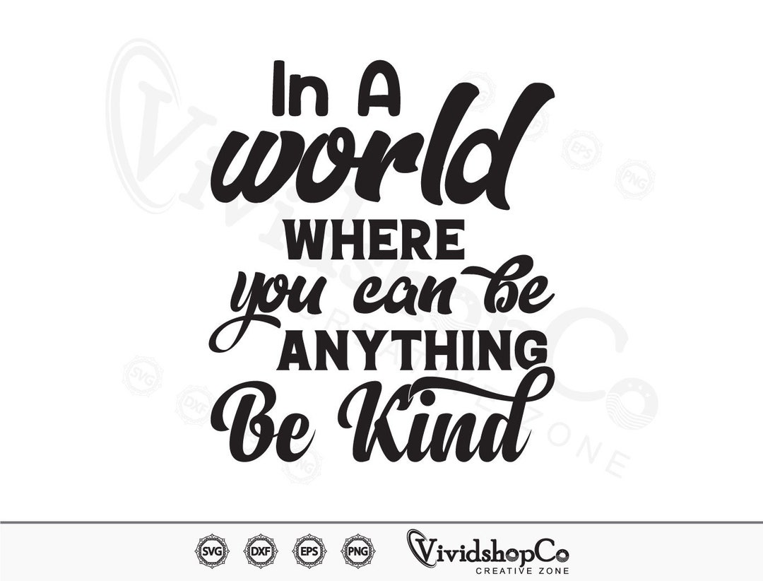 In A World Sign In a World Where Svg Clipart Cut Files for Silhouette Files - Etsy ...