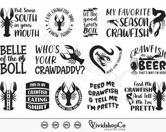 Langusten SVG, Langusten-Skulptur, Schildkröten-Sublimation, Louisiana-Svg, Clipart, Schnittdateien für Silhouette, Dateien für Cricut, Vektor, dxf, png