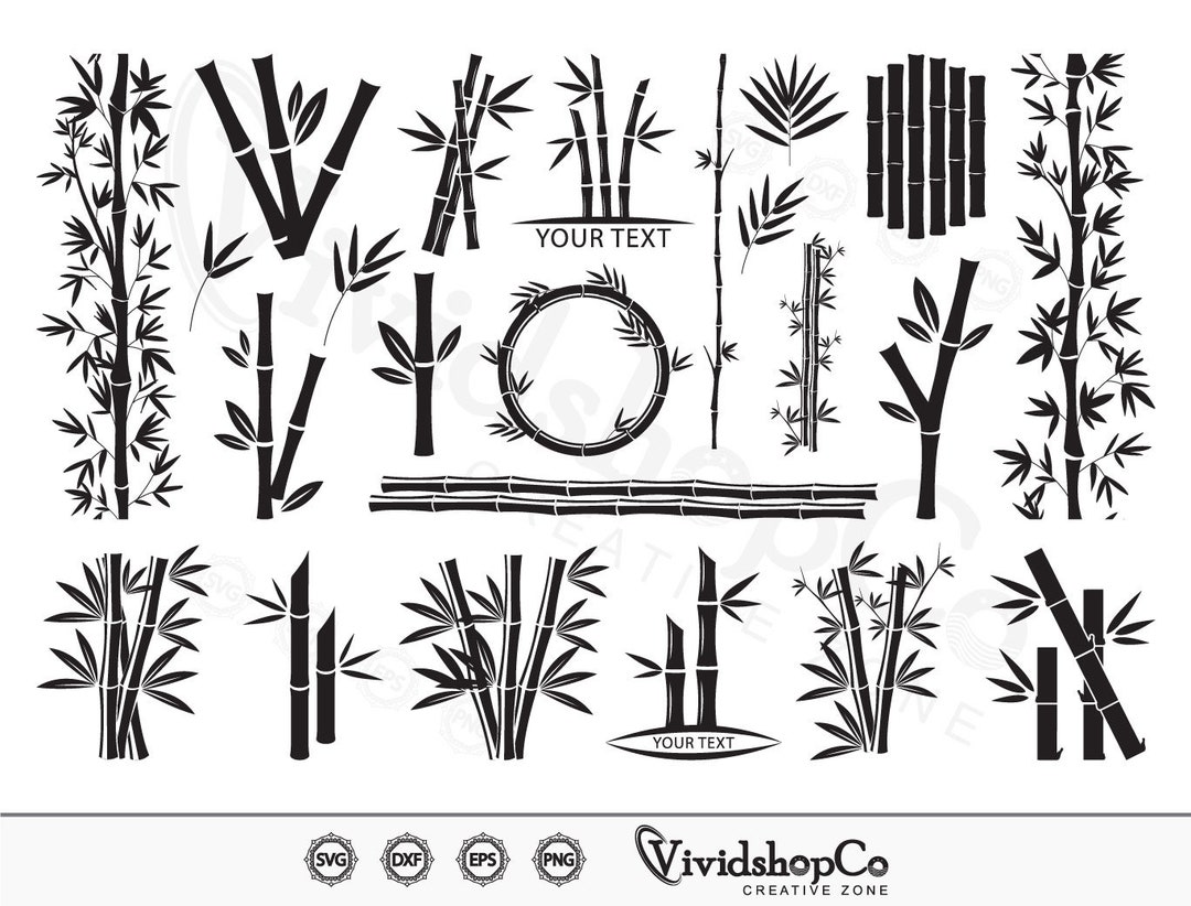 Bambú SVG, Caña de caña, Polo, Palo, Hoja, Imágenes prediseñadas de ...