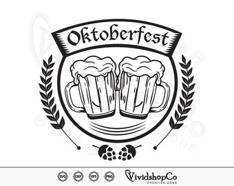 Oktoberfest svg, Clipart, Cut Files for Silhouette, Files for Cricut, Vector, dxf, png, Design
