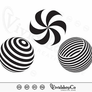 Spheres SVG, Globe Grid Svg, Clipart, Cut Files for Silhouette, Files ...
