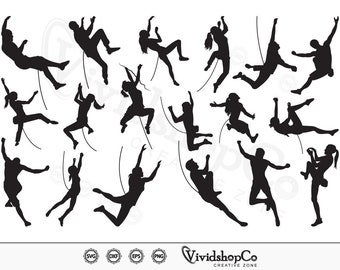 Climbing SVG, Mountain climbing svg, Alpinist svg, Rock Climbing svg, Clipart, Cut Files for Silhouette, Files for Cricut, Vector, dxf, png