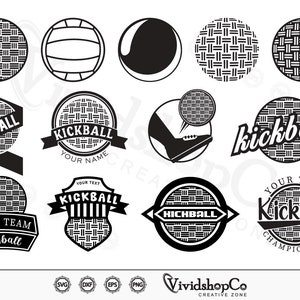 Kickball SVG, kickball team, Kickball Ball, Kickball Championship, Clipart, Cut Files for Silhouette, Files for Cricut, Vector, dxf, png
