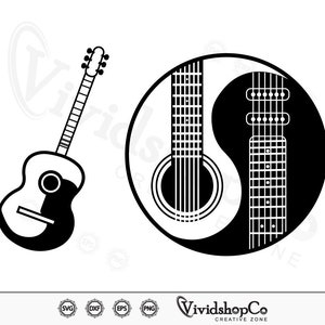 Guitar svg, Electric Guitar svg, Music svg, Musical Instrument svg, Clipart, Cut Files for Silhouette, Files for Cricut, Vector, dxf, png