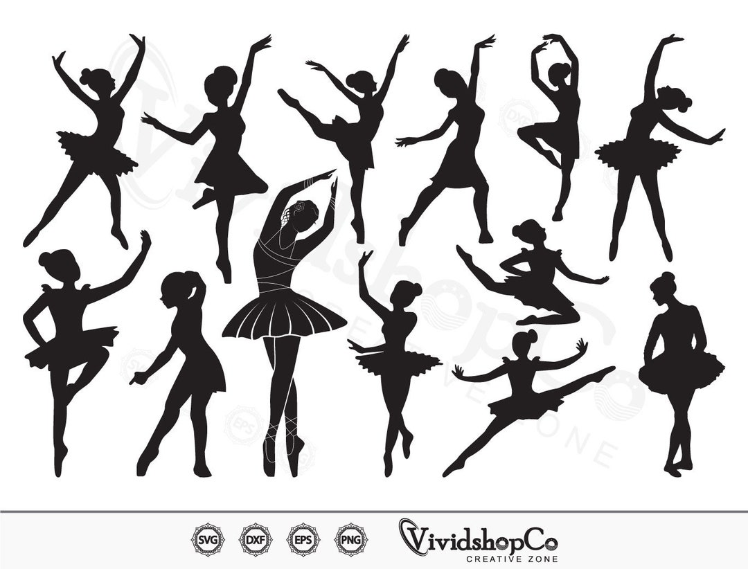 Ballet Dancer SVG, Dancer, Dance Svg, Ballerina Svg, Ballet Shoes Svg