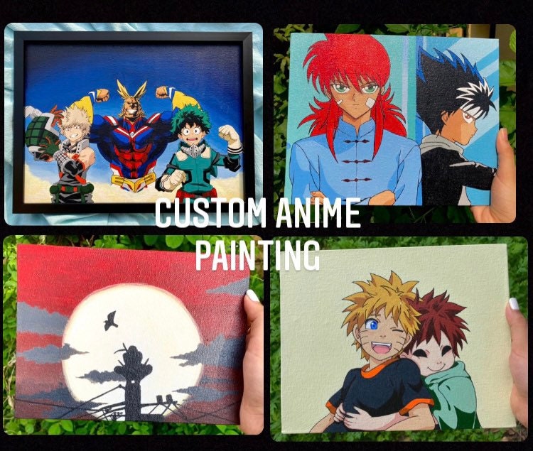 10 Easy Painting Ideas For Beginners  Beautiful Painting Tutorial  Draw  anime  YouTube